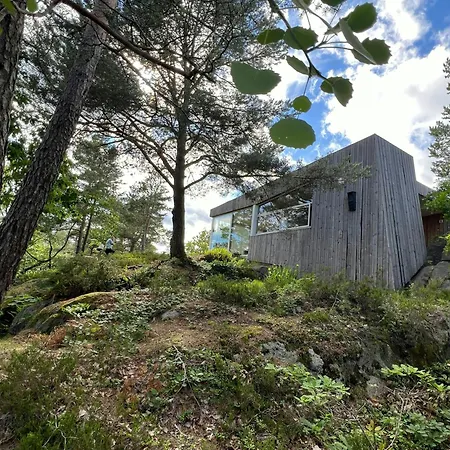 Architect-designed With Fjordviews Ferienhaus *